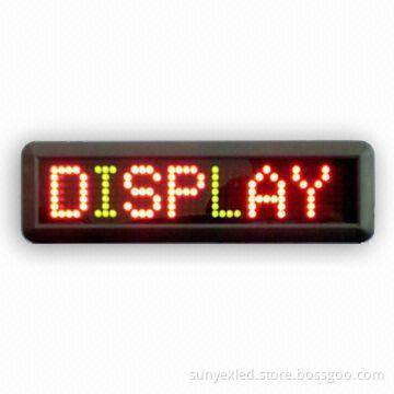 LED Moving Sign / LED Message Display / LED Message Sign P7.62 (SY-MS010)
